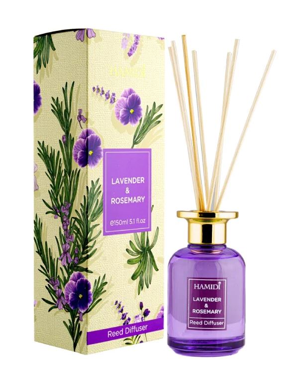 Hamidi Lavender & Rosemary 150ml Scented Stick Set