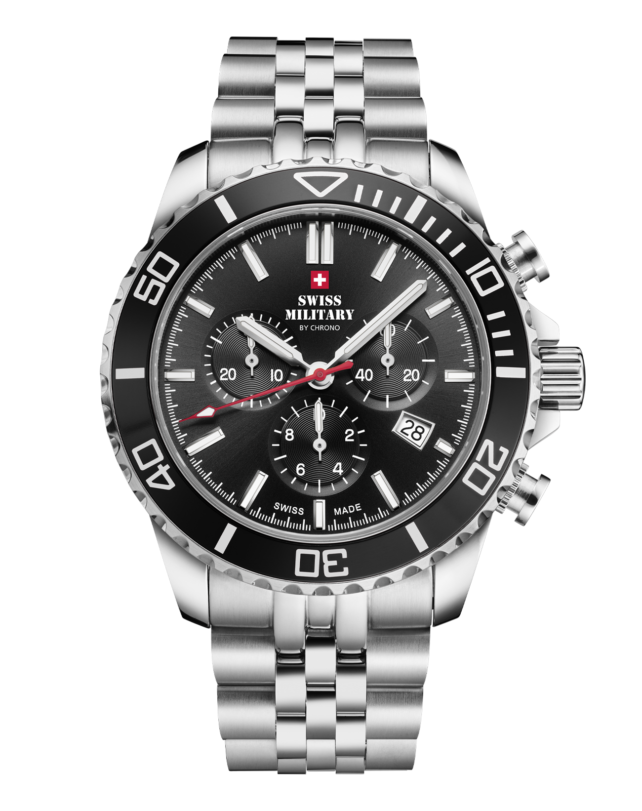 SWISS MILITARY BY CHRONO SM34103.01 MEN WATCH