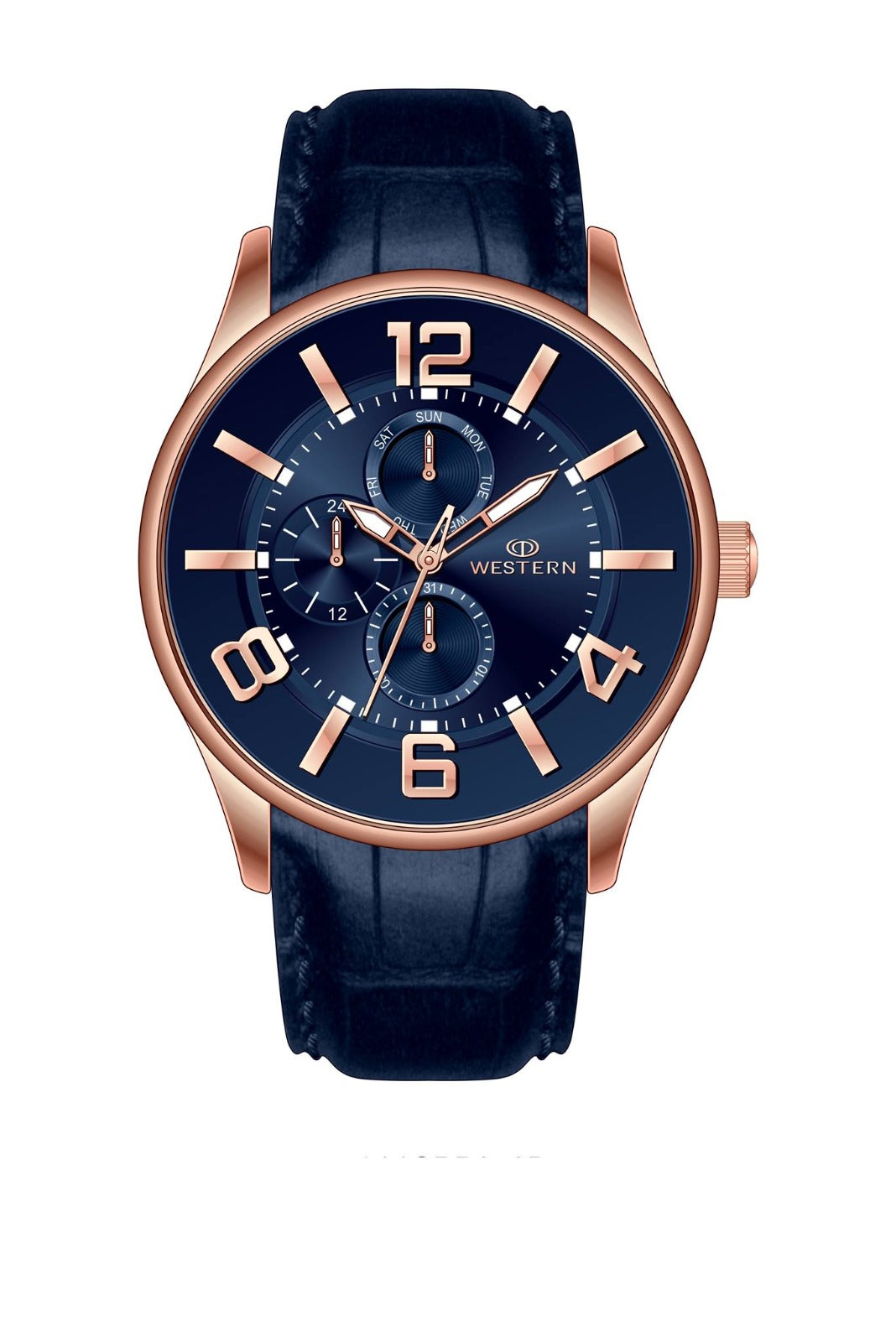 WESTERN W1814GPP070D MEN WATCH