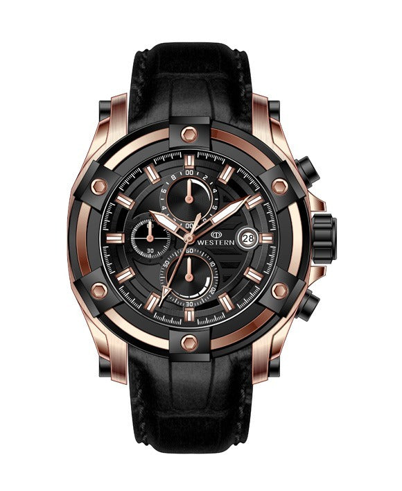 WESTERN W8799GPB010C MEN WATCH