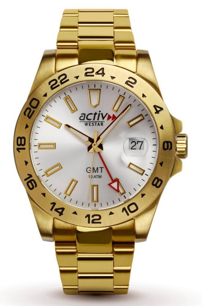 WESTAR 90166GPN107 MEN WATCH – Time Zone - Main Image