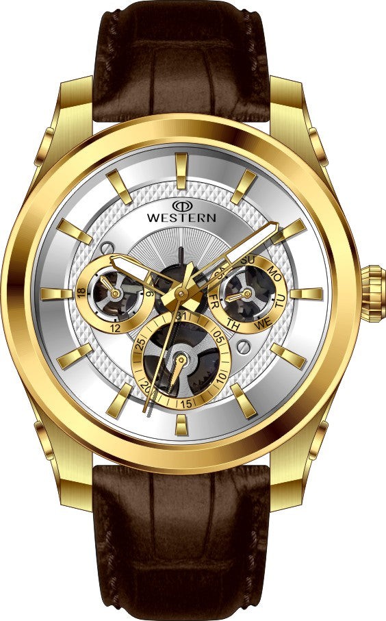 WESTERN W1834GCB010F MEN WATCH