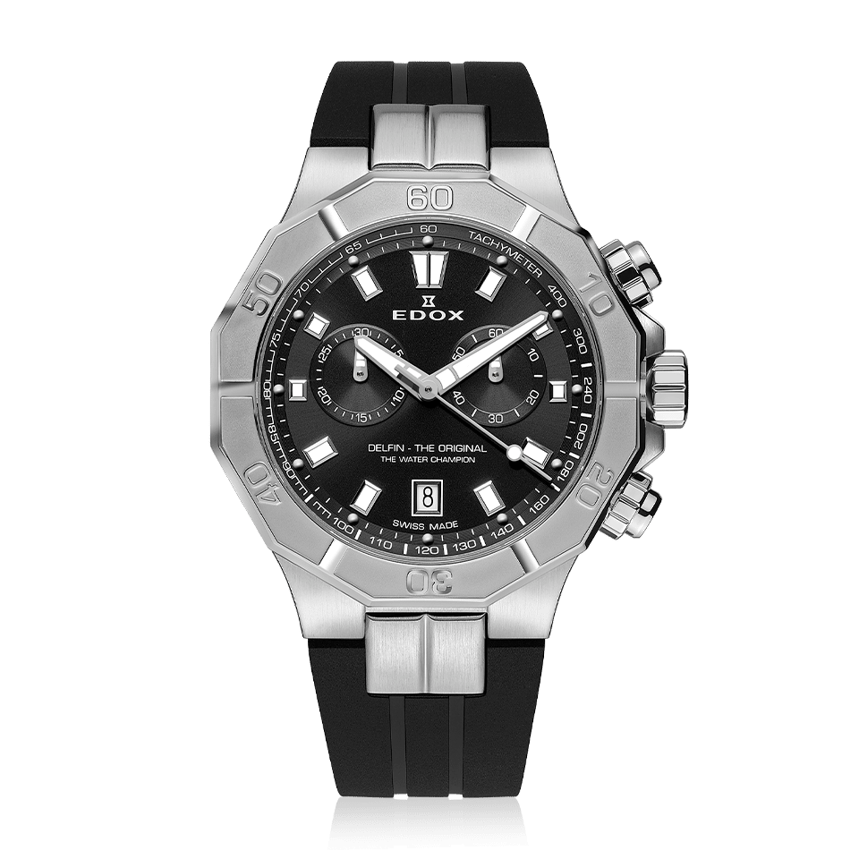 EDOX SWISS MADE 10113-3CA-NIN DELFIN THE ORIGINAL CHRONOGRAPH