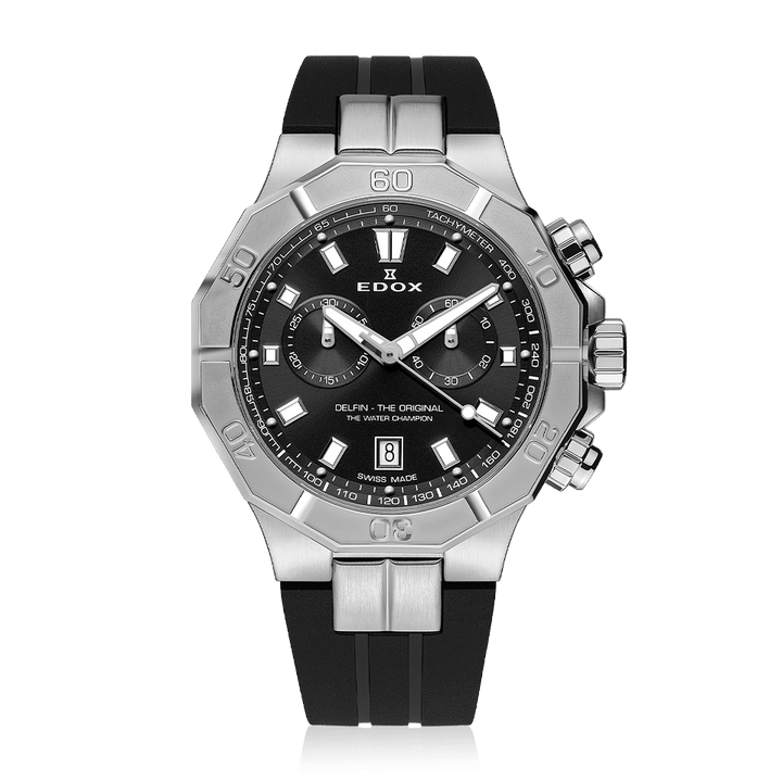 EDOX SWISS MADE 10113-3CA-NIN DELFIN THE ORIGINAL CHRONOGRAPH