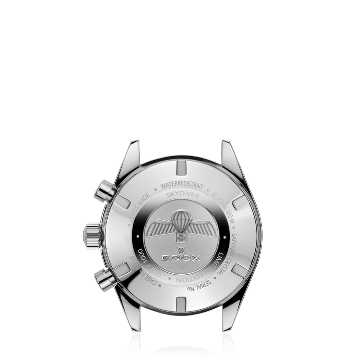 EDOX SWISS MADE 10116-3-BUIDN SKYDIVER CHRONOGRAPH LIMITED EDITION