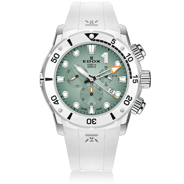 EDOX SWISS MADE 10242-TINBN-VIDNO CO-1 CHRONOGRAPH