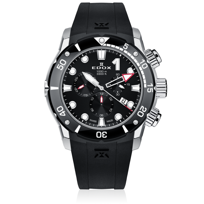 EDOX SWISS MADE CO-1 CHRONOGRAPH 10242-TIN-NIN