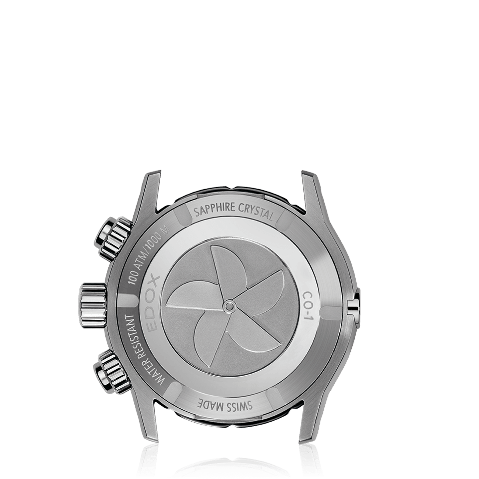 EDOX SWISS MADE 10242-TINBN-VIDNO CO-1 CHRONOGRAPH