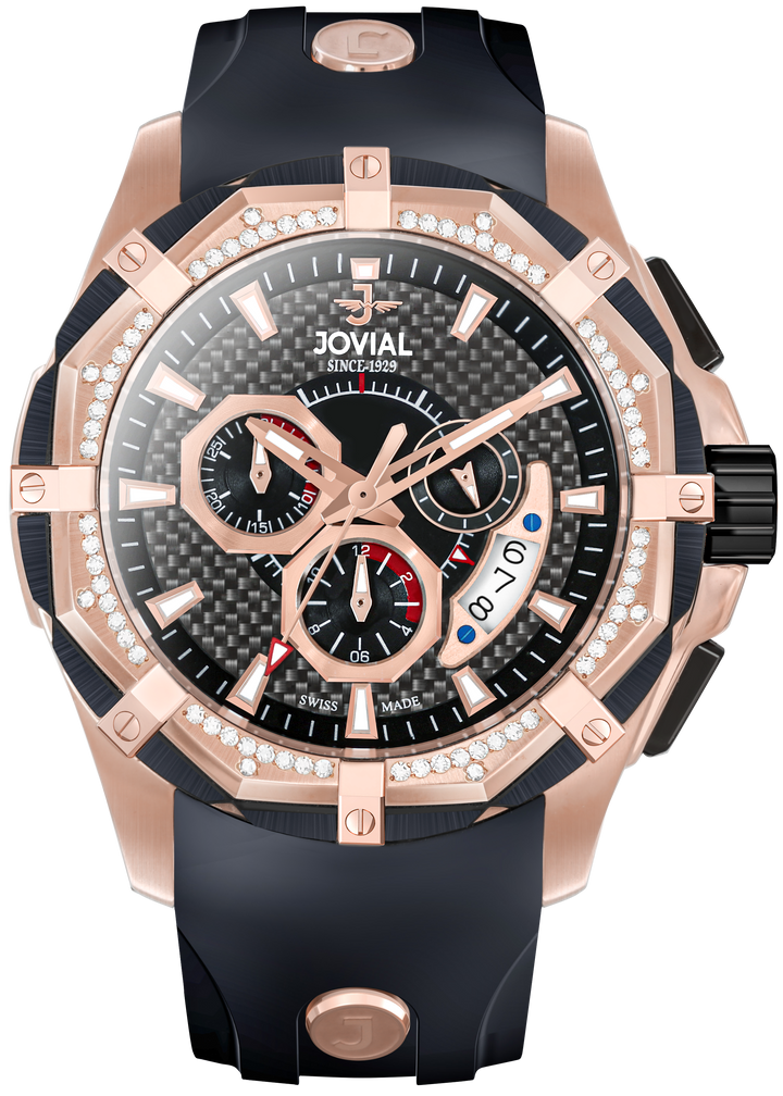JOVIAL 12005GRRC13D  MEN WATCH