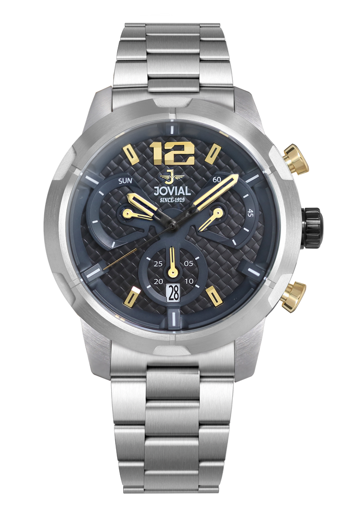 JOVIAL 16077GSMC03E MEN WATCH