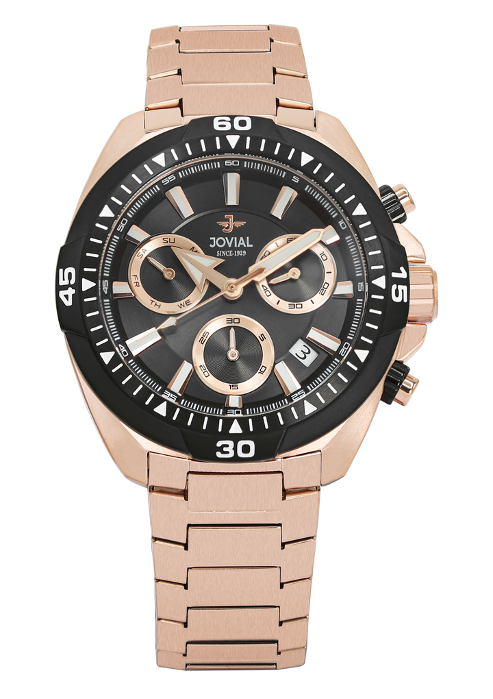 JOVIAL 18524GRMC03E MEN WATCH