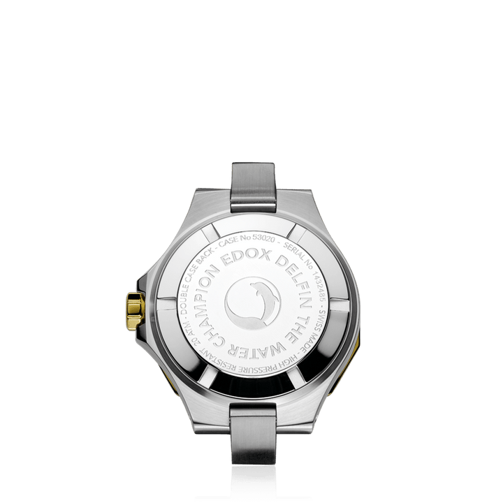 EDOX SWISS MADE 53020-357JC-NADD DELFIN THE ORIGINAL DIVER DATE LADY