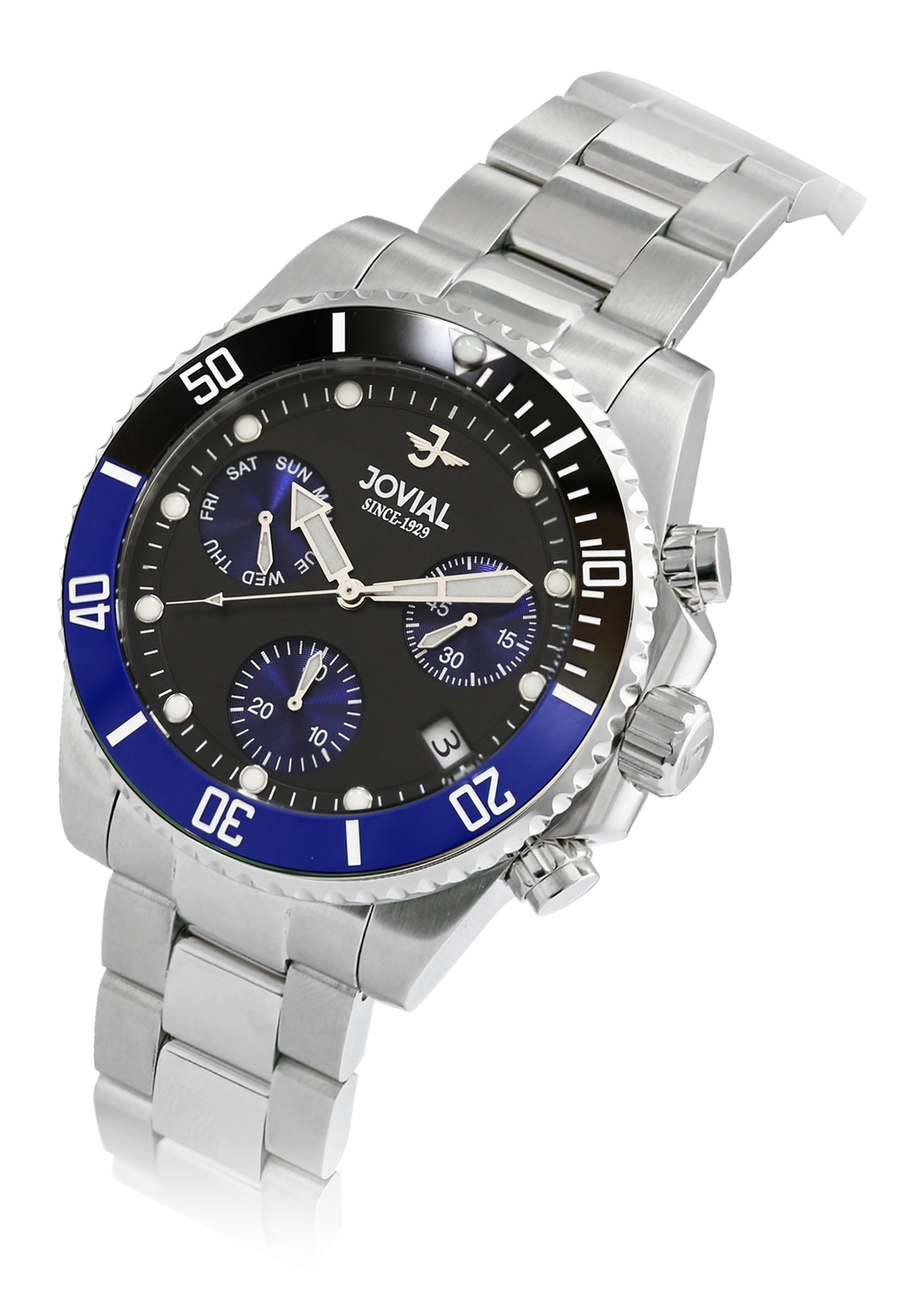 JOVIAL 6703GSM03BL  MEN WATCH