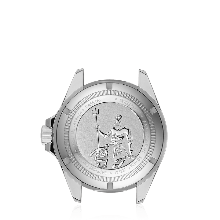 EDOX SWISS MADE 80801-3NRM-NIR NEPTUNIAN GRANDE RÉSERVE DATE AUTOMATIC