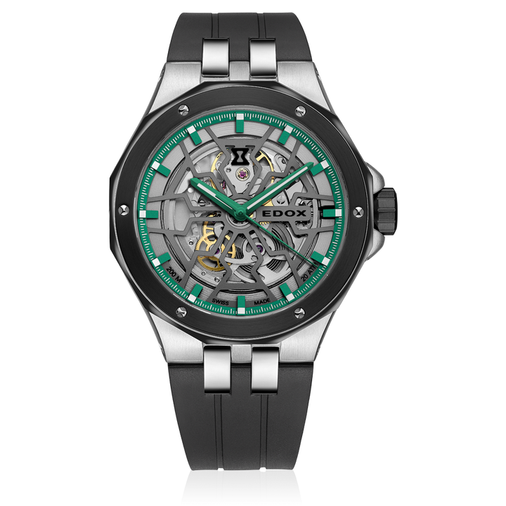 EDOX SWISS MADE 85303-3NN-VB DELFIN THE ORIGINAL MECANO AUTOMATIC