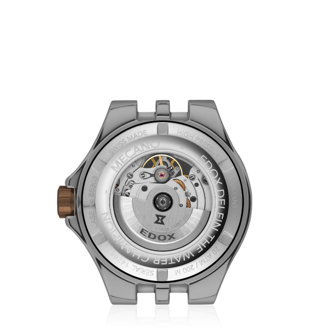 EDOX SWISS MADE 85303-357GR-NRN DELFIN THE ORIGINAL MECANO AUTOMATIC