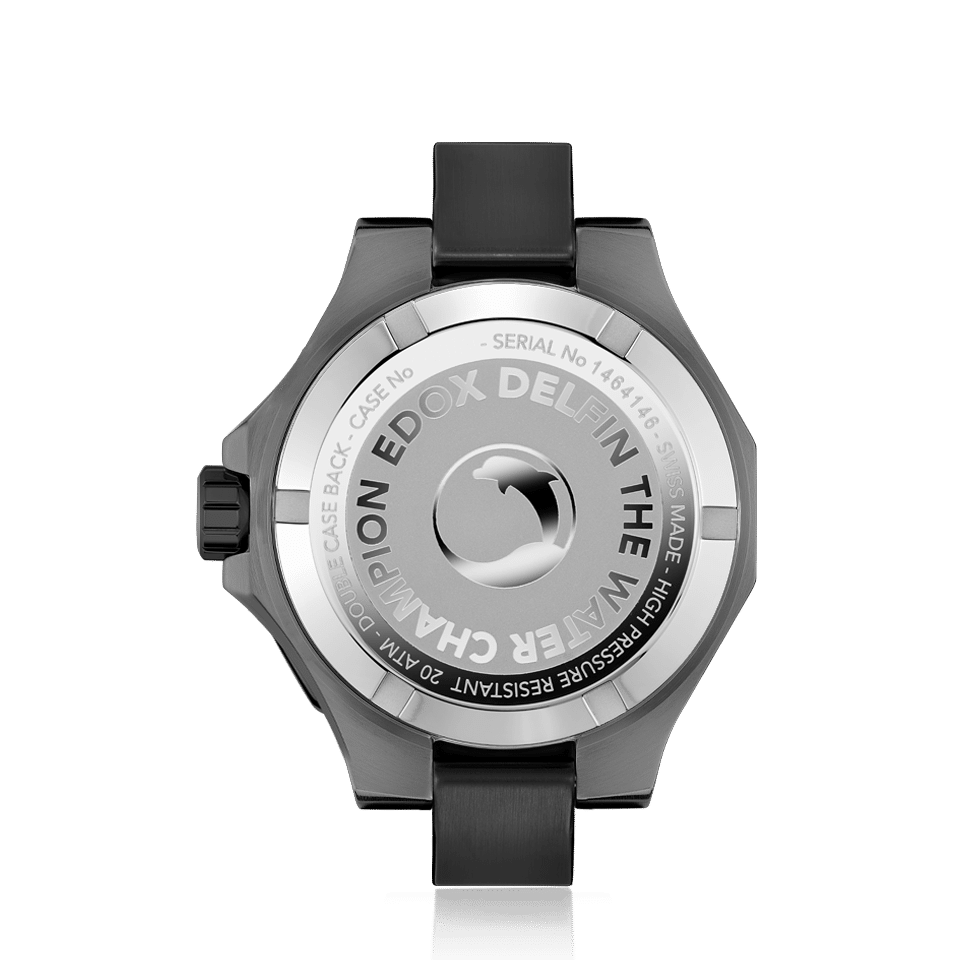 EDOX Delfin The Original Day-Date Automatic 88008-37GNCA-GBEI caseback