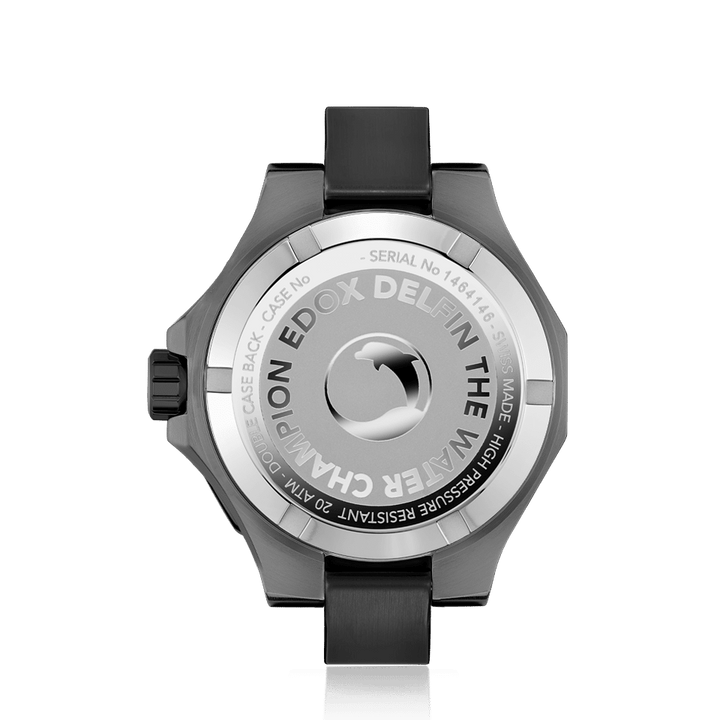 EDOX Delfin The Original Day-Date Automatic 88008-37GNCA-GBEI caseback