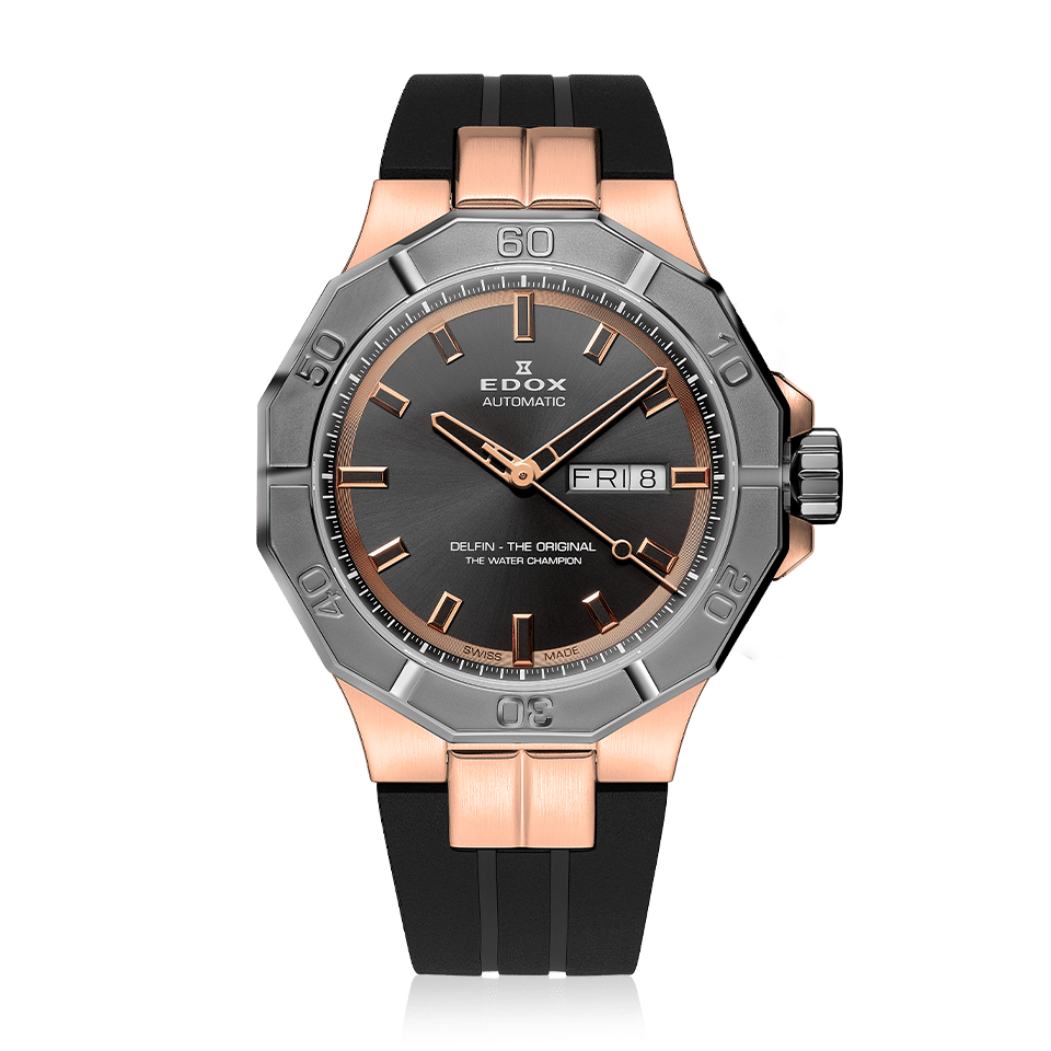 EDOX Delfin The Original Day-Date Automatic 88008-37RGCA-GIR