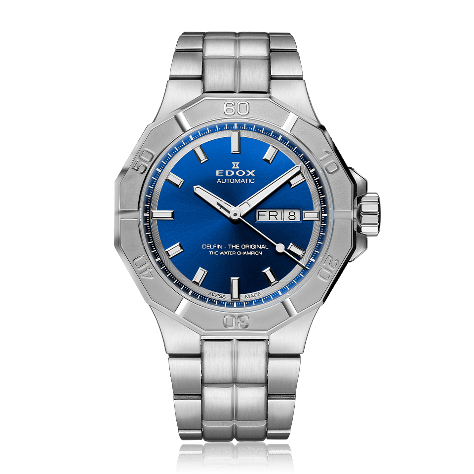 EDOX Delfin The Original Day-Date Automatic 88008-3M-BUIN
