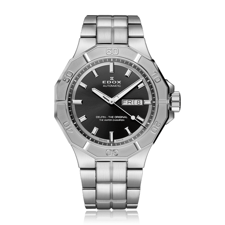 EDOX Delfin The Original Day-Date Automatic 88008-3M-NIN