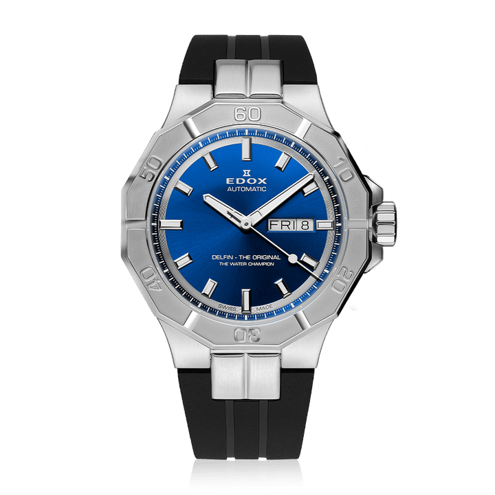 EDOX SWISS MADE DELFIN THE ORIGINAL DAY-DATE AUTOMATIC 88008-3CA-BUIN