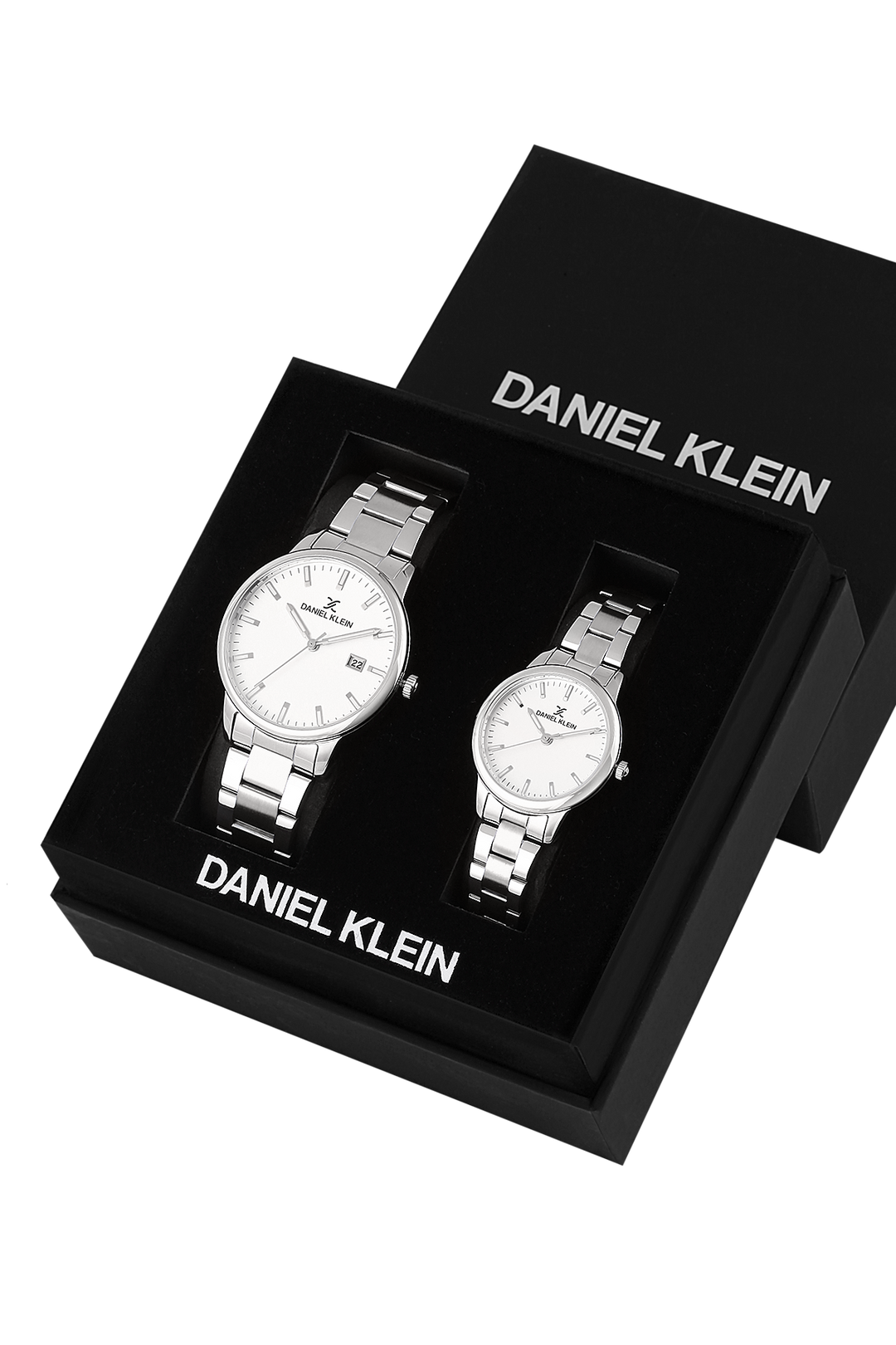DANIEL KLEIN DK.1.13576 1 COUPLES WATCH Time Zone
