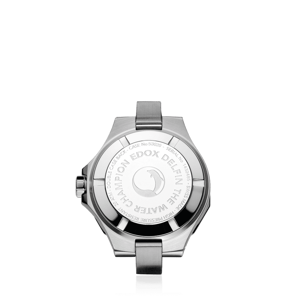 EDOX SWISS MADE 53020-3D120M-BUCND DELFIN THE ORIGINAL DIVER DATE LADY