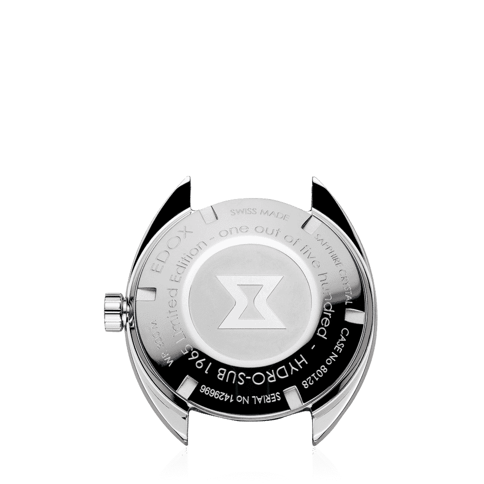 EDOX SWISS MADE 80128-3NM-GINO HYDRO-SUB DATE AUTOMATIC CHRONOMETER (LIMITED)