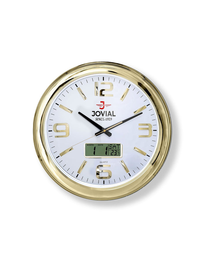 JOVIAL JWC0592ALKS WALL CLOCK