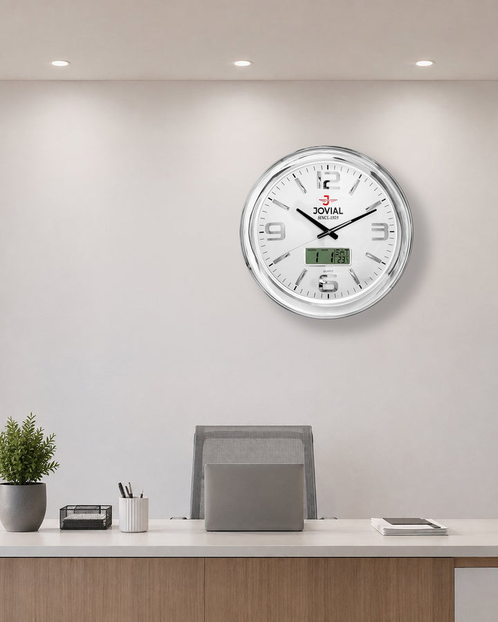 JOVIAL JWC0592WLKS WALL CLOCK