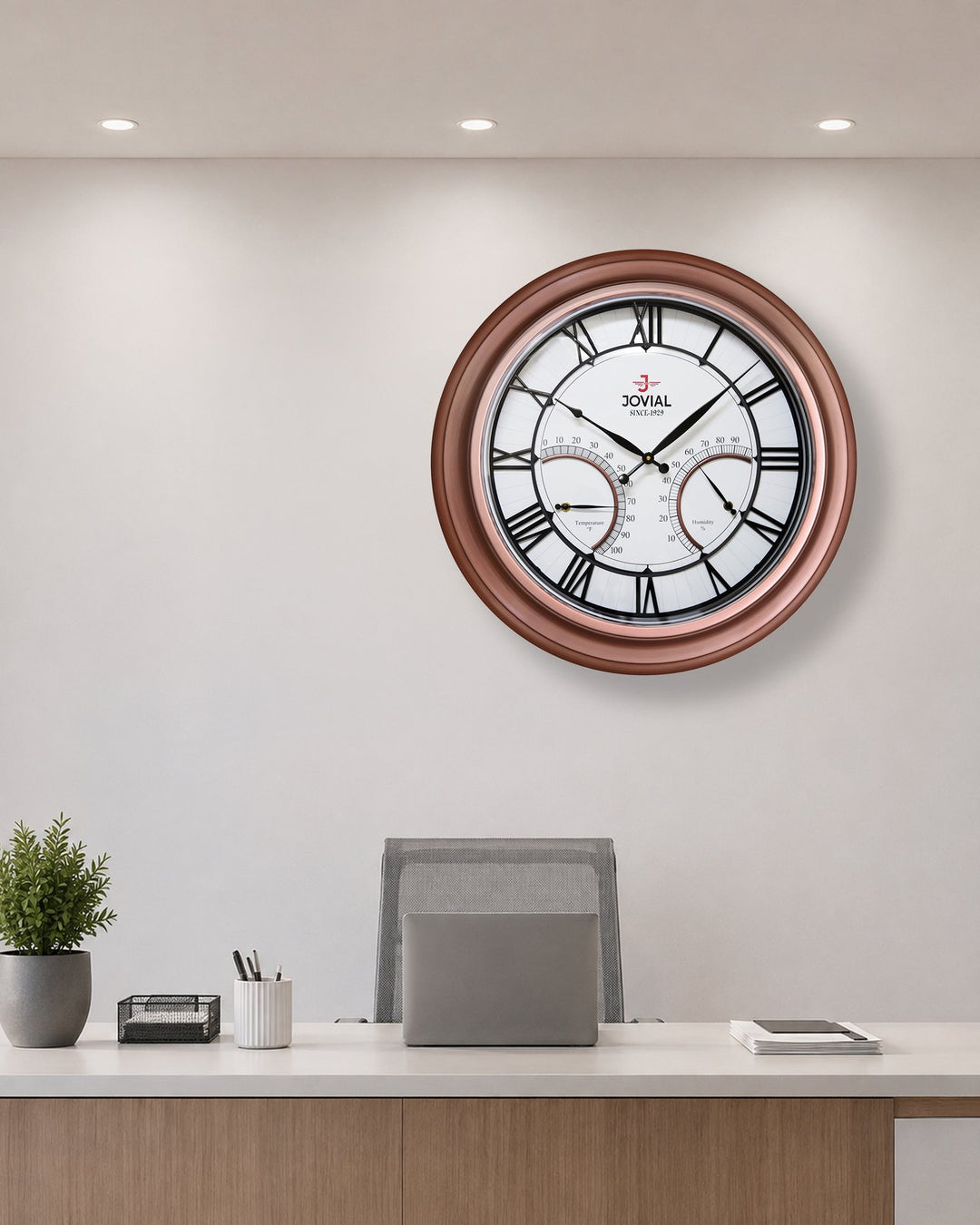 JOVIAL JWCM6001R WALL CLOCK