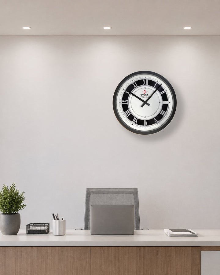 JOVIAL JWCP4002BK WALL CLOCK
