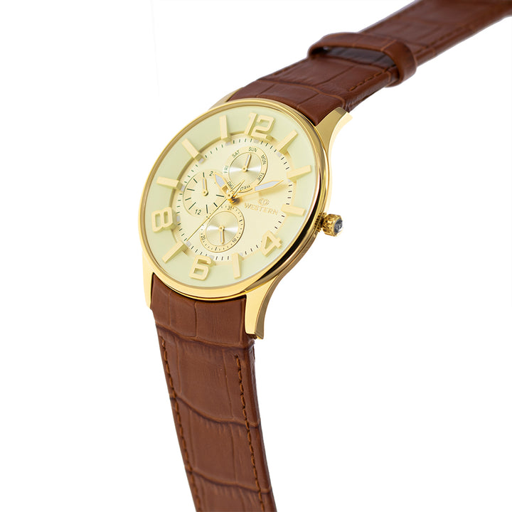 WESTERN W1814GGP070B MEN WATCH