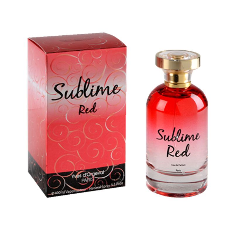SUBLIME RED YVES D'ORGEVAL 100ML FOR WOMEN